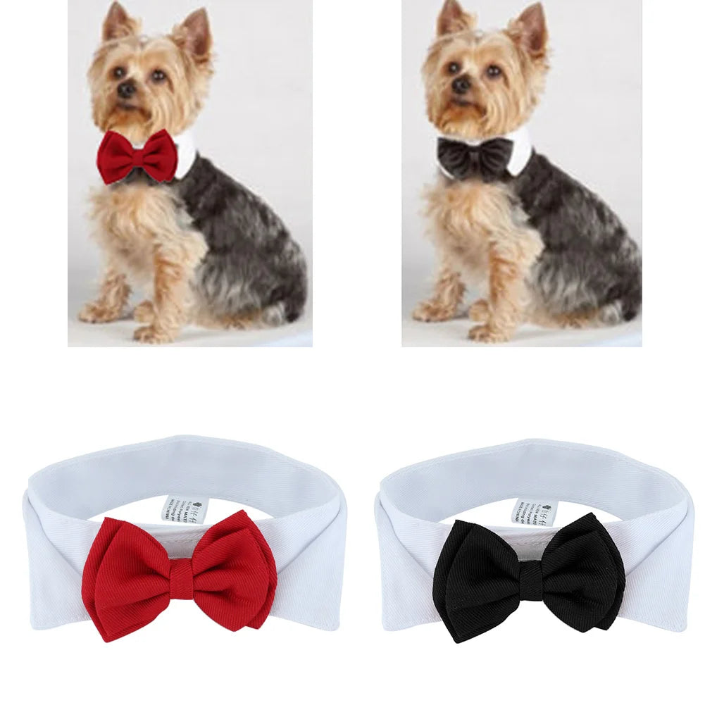 Adjustable Pets Dog Cat Bow Tie Pet Costume Necktie Collar for Small Dogs Puppy Grooming Accessories