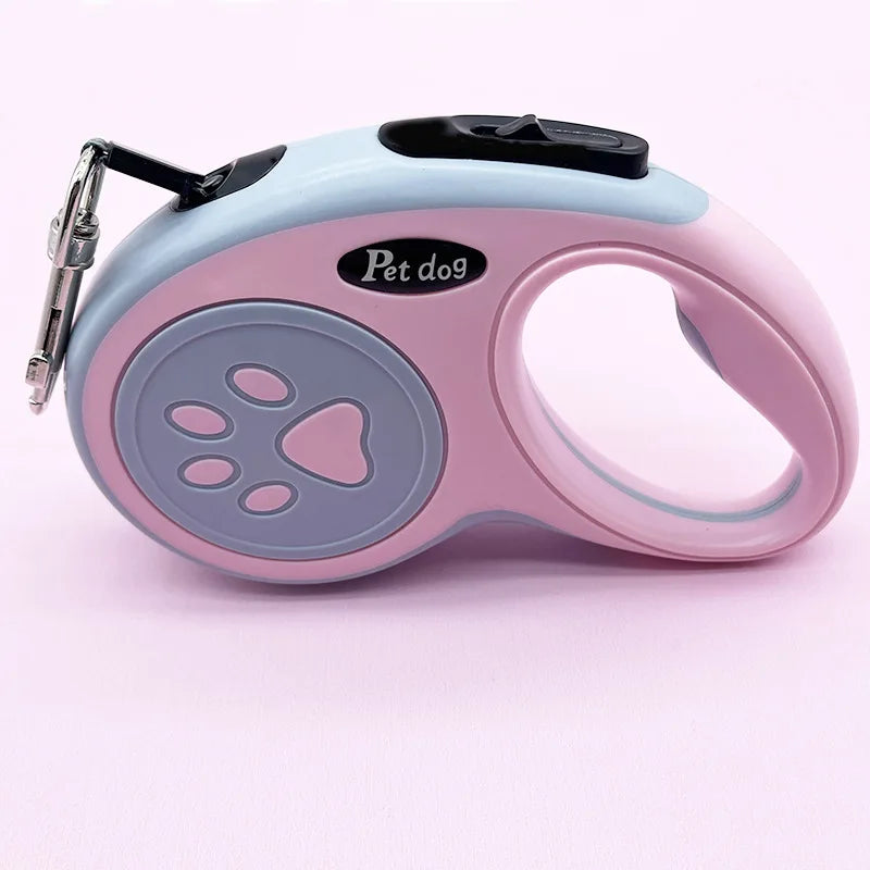 5-meter-long Pet Leash with Automatic Telescopic Dog Leash