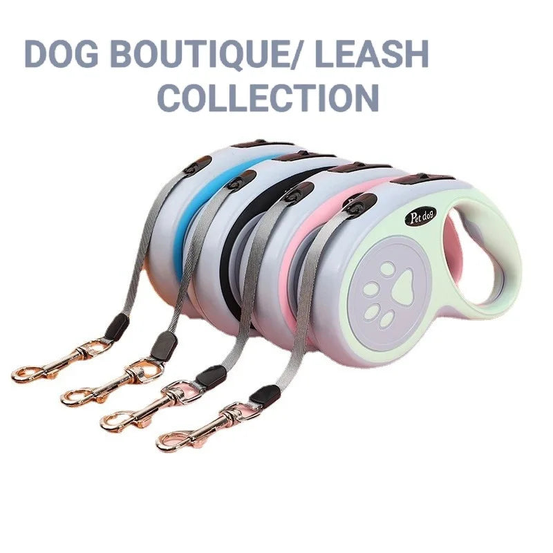 5-meter-long Pet Leash with Automatic Telescopic Dog Leash